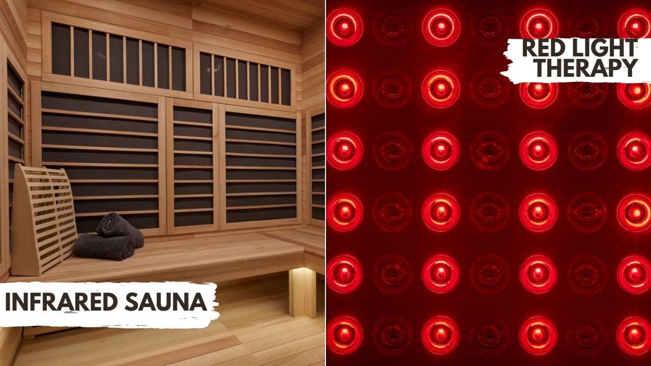 Infrared Sauna vs Red Light Therapy – Which Recovery Tool is Best for Lifters?