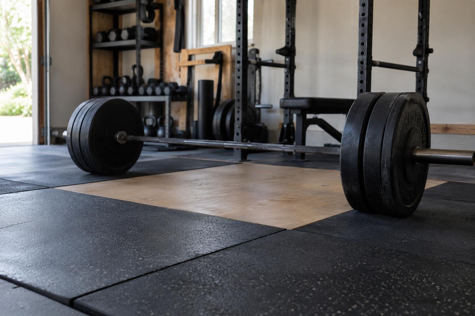 What Is the Best Flooring for a Home Gym With Barbells and Weight Plates?